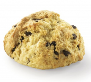 Scone with chocolate chips